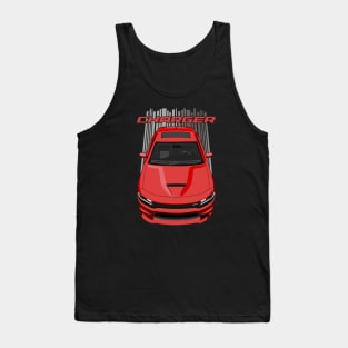 Charger - Red Tank Top